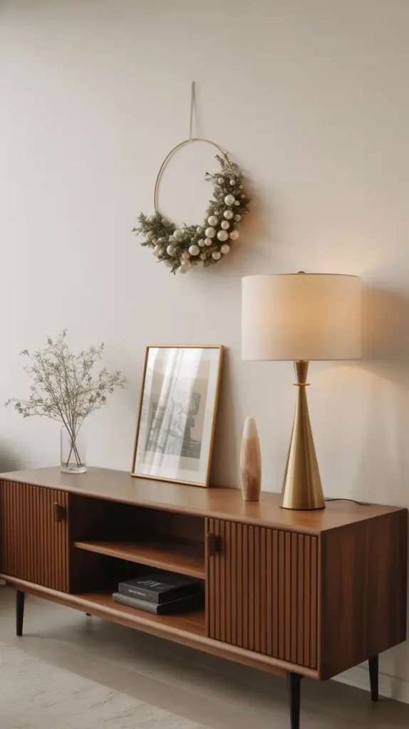 Modern Minimalist Christmas Wreath