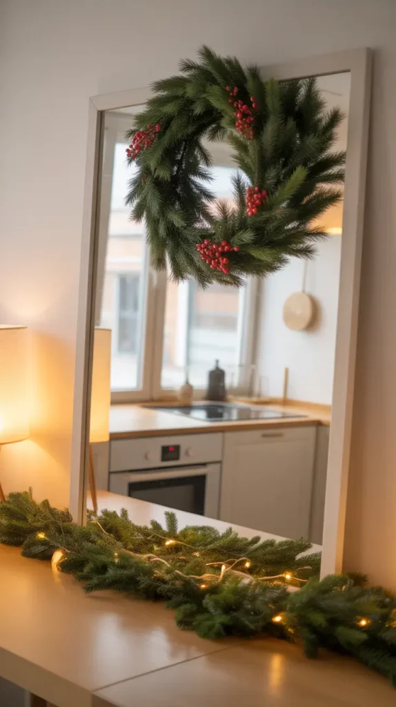 Minimalist Christmas Wreath Decor
