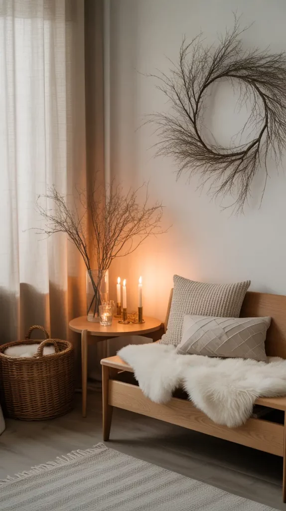 Scandinavian Style Christmas Wreath