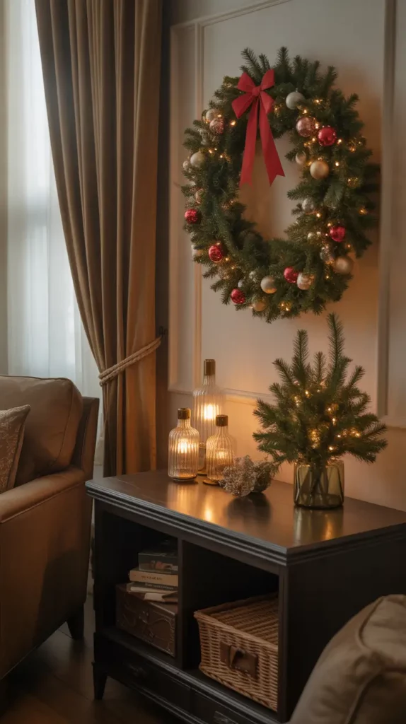 Vintage Style Christmas Wreath