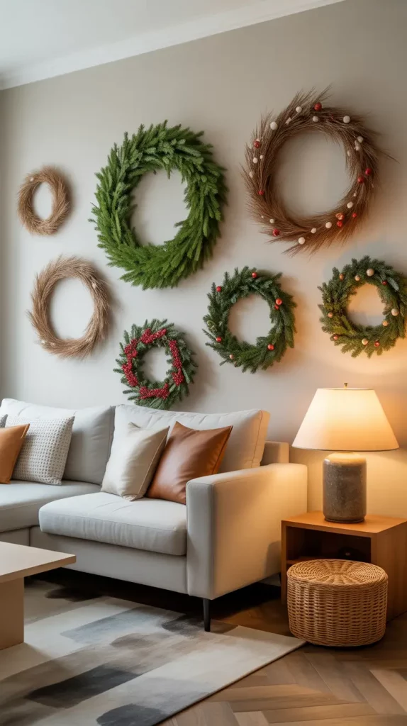 Modern Sustainable Christmas Wreath