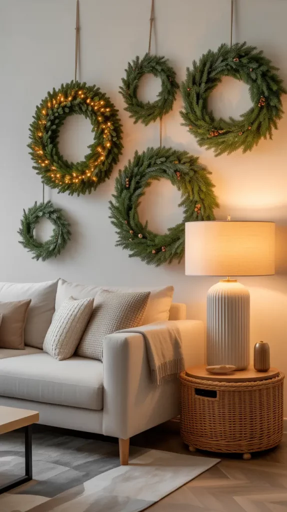 Minimalist Eco-Friendly Christmas Wreath