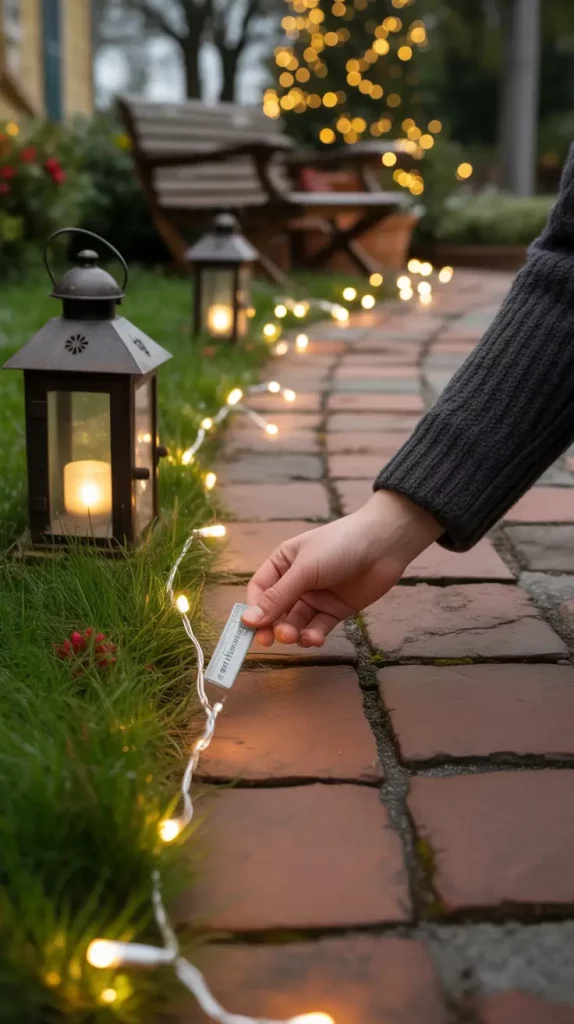 Christmas Pathway Lights Installation Tips