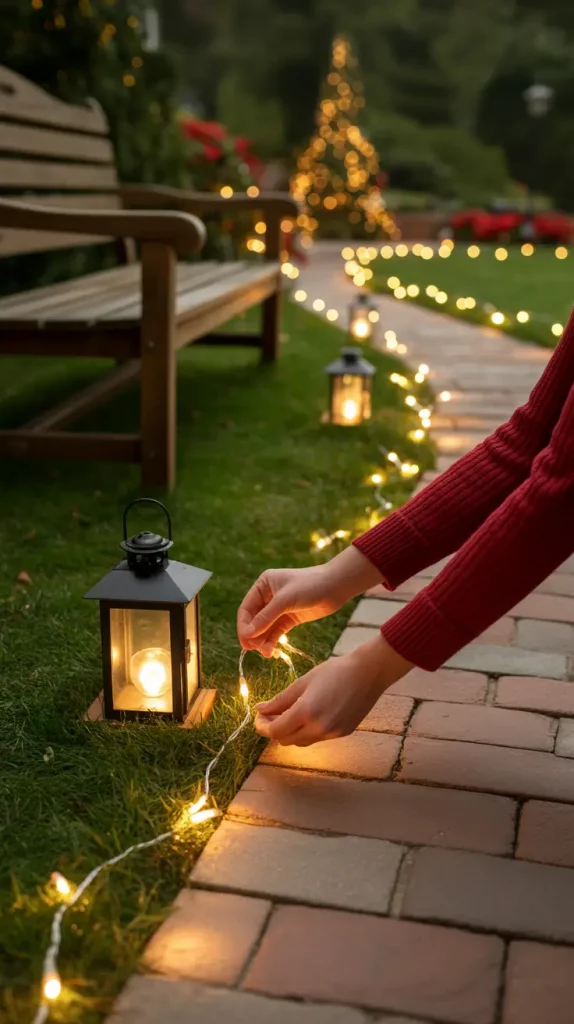 Christmas Pathway Lights Installation Tips