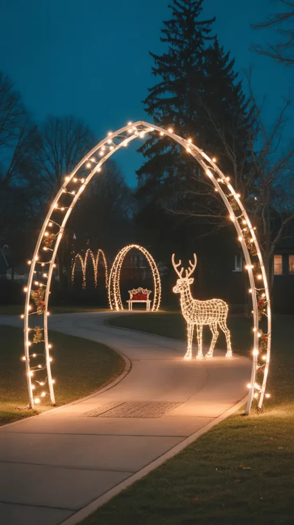Driveway Christmas Light Displays