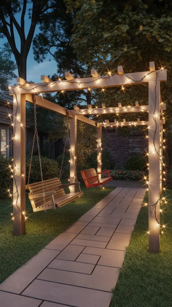 Christmas Pathway String Lights
