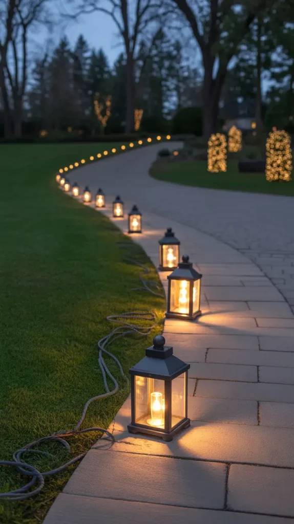 Christmas Pathway Lighting Safety Tips