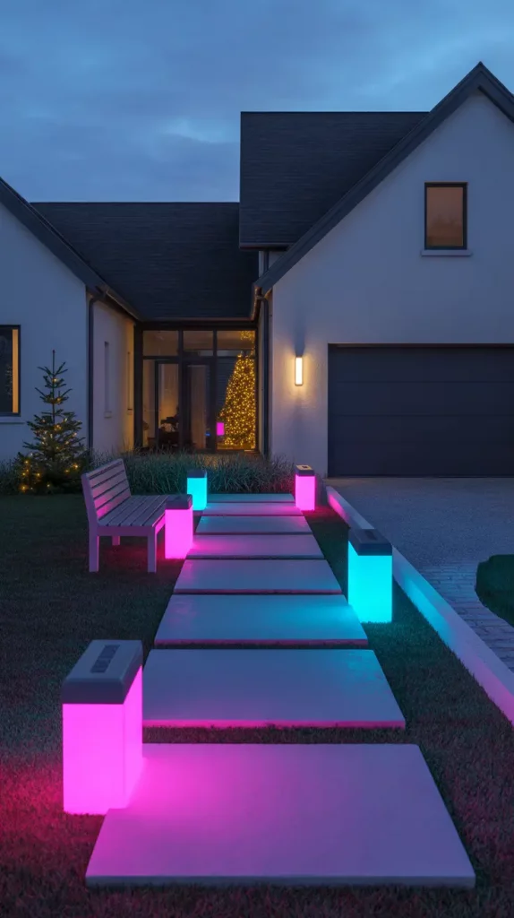 Smart Christmas Pathway Lighting