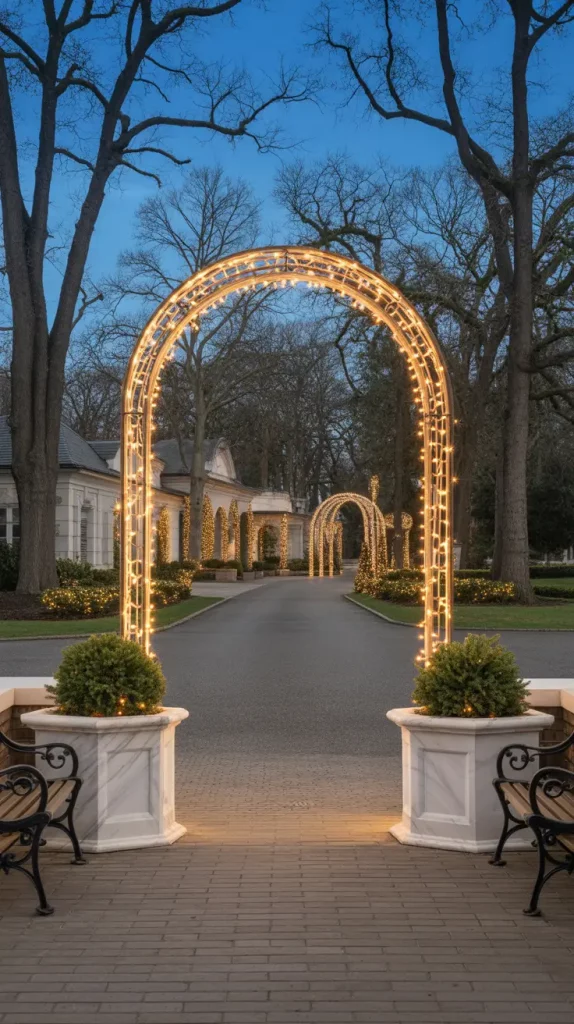 Luxury Christmas Pathway Lighting