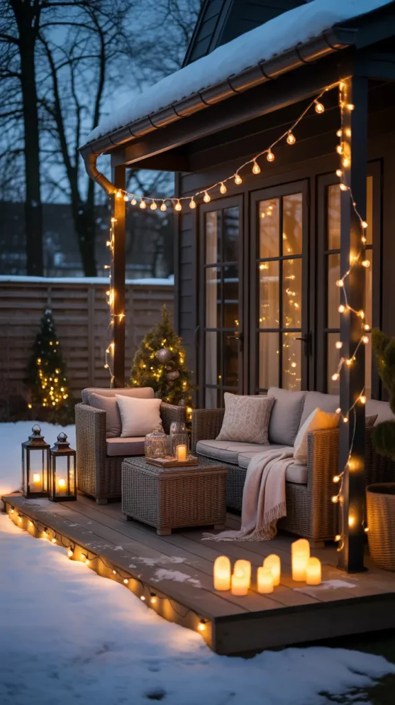 Cozy Warm Glow Outdoor Lighting