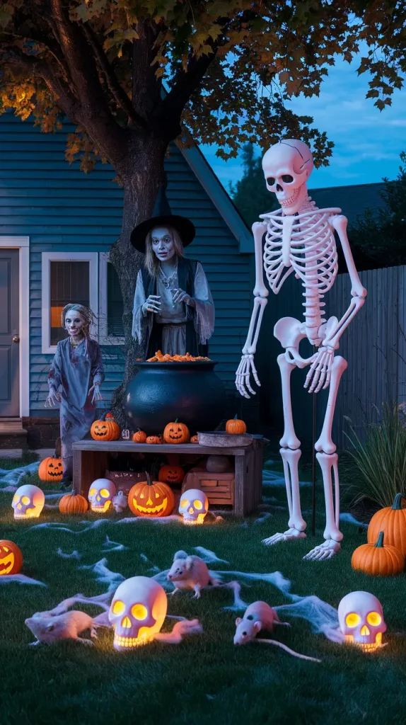 Outdoor Halloween Decor Ideas: Creative, Scary & Cute Decorations