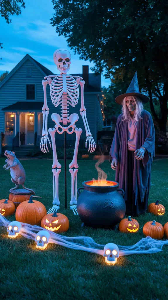 Outdoor Halloween Decor Ideas: Creative, Scary & Cute Decorations