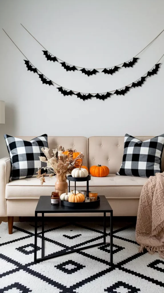 Minimalist Indoor Halloween Decorations