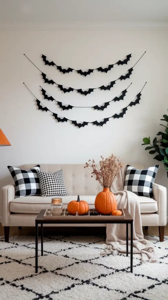 Minimalist Indoor Halloween Decorations