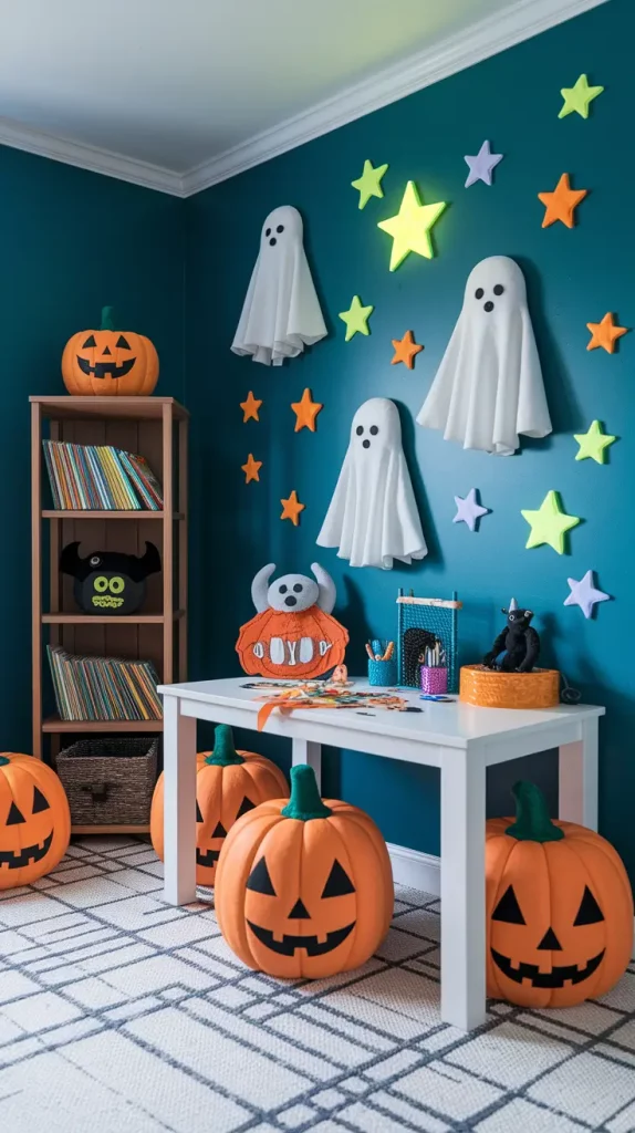 Kid-Friendly Indoor Halloween Decorations
