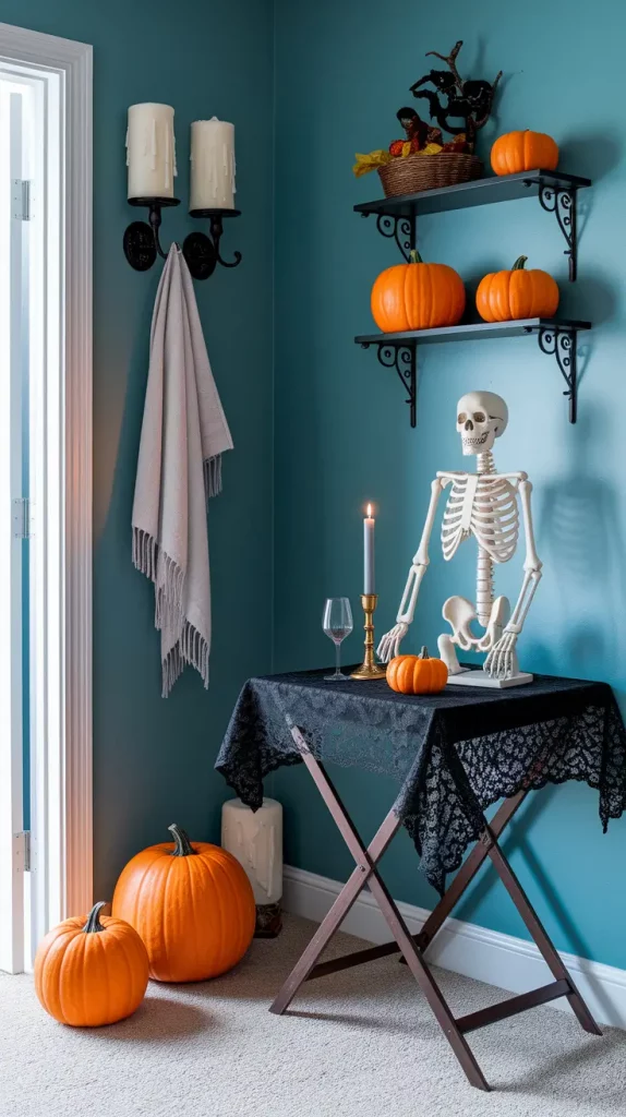 Small-Space Indoor Halloween Decor