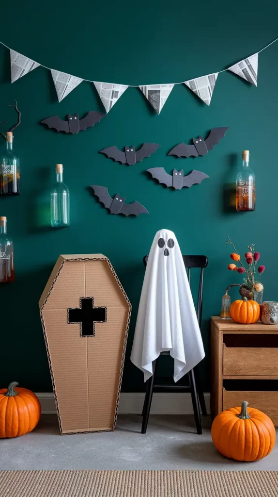 Recycled Material Indoor Halloween Decor