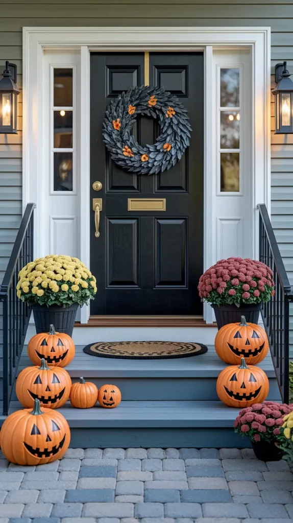 Selection of Halloween porch decorations from online stores