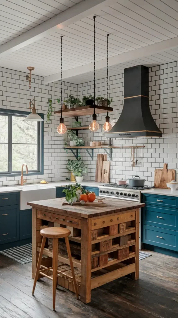 Rustic Kitchen Ideas: 32 Inspiring Farmhouse & DIY Designs for a Warm, Cozy Home