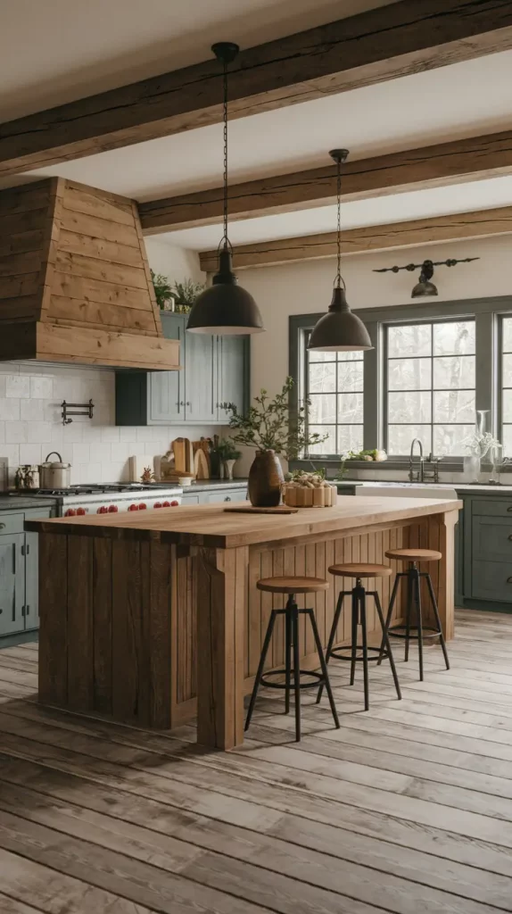 Rustic Kitchen Ideas: 32 Inspiring Farmhouse & DIY Designs for a Warm, Cozy Home