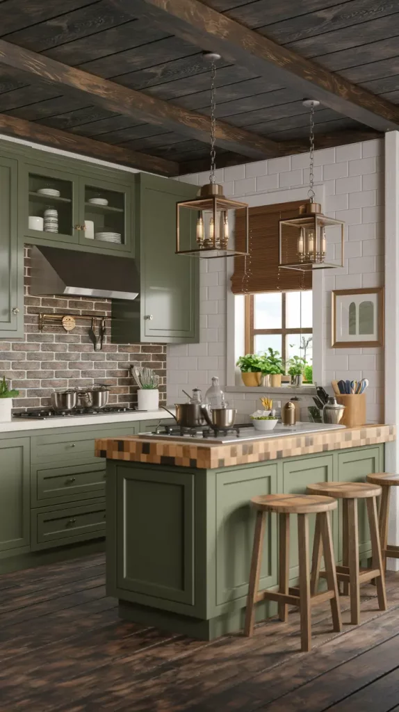 Rustic Kitchen Ideas: 32 Inspiring Farmhouse & DIY Designs for a Warm, Cozy Home