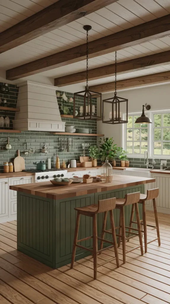 Rustic Kitchen Ideas: 32 Inspiring Farmhouse & DIY Designs for a Warm, Cozy Home