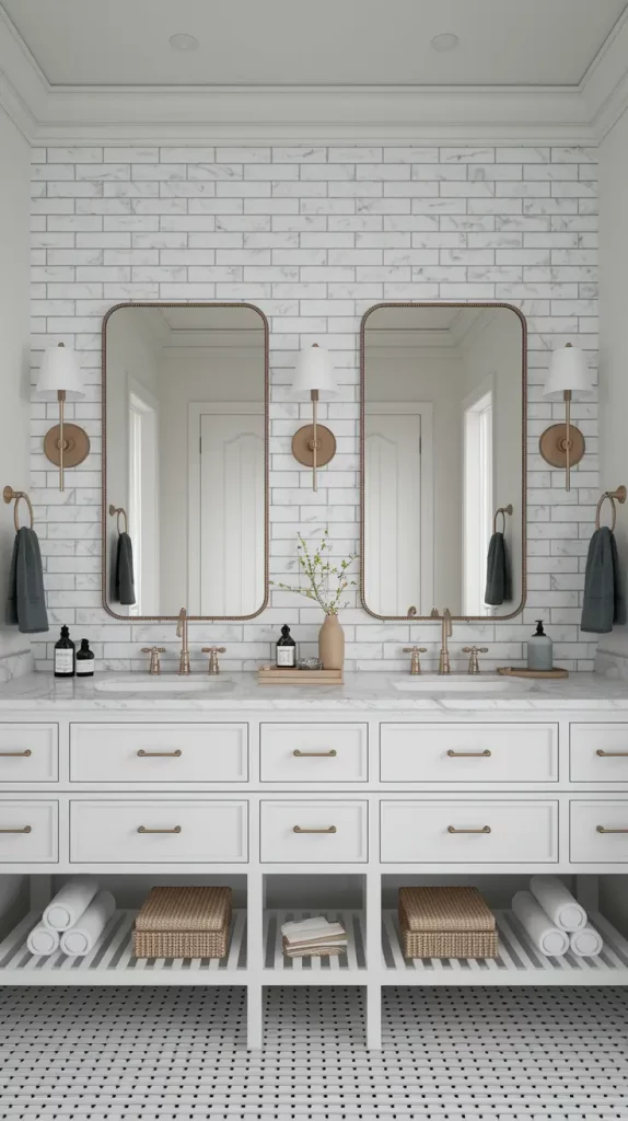 Shared Bathroom Vanity