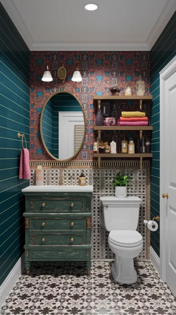 Eclectic Bathroom Design
