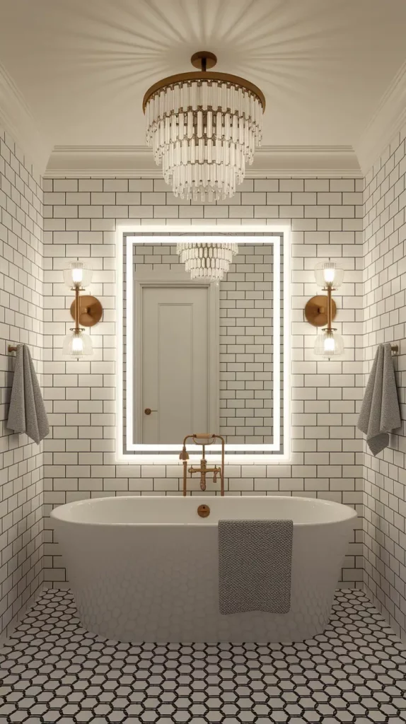 Elegant Bathroom Lighting