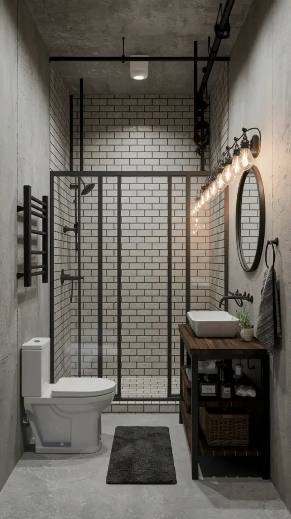 Urban Industrial Bathroom