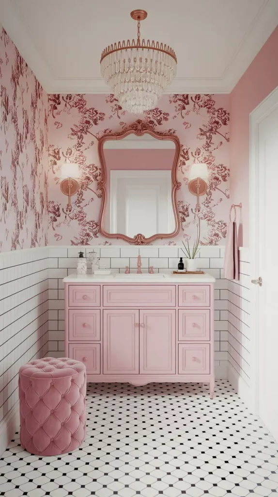 Romantic Bathroom Design