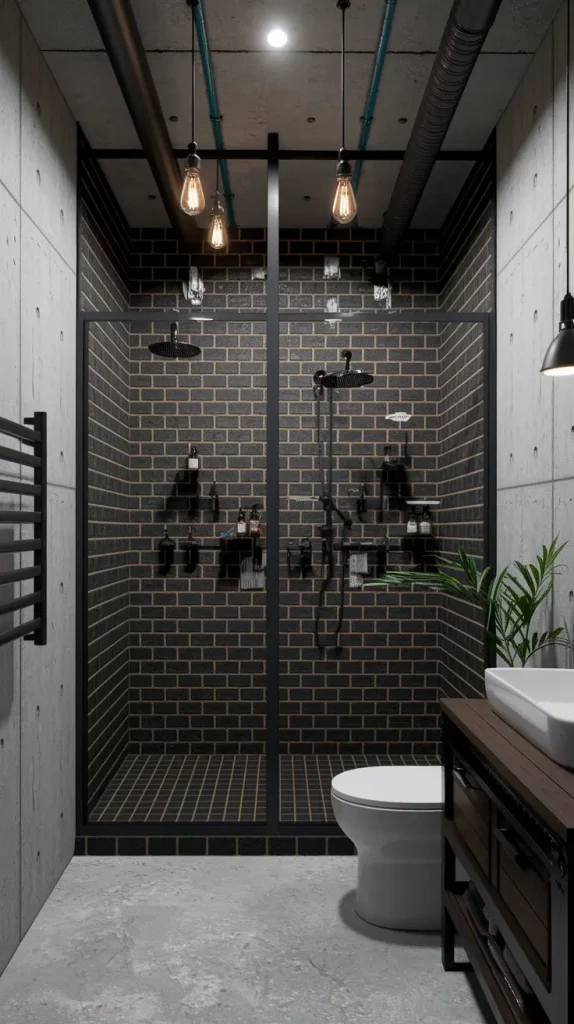 Industrial Bathroom Design