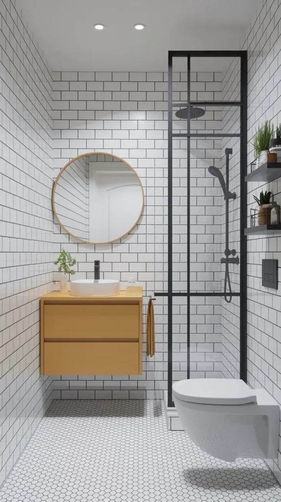 Space-Saving Bathroom