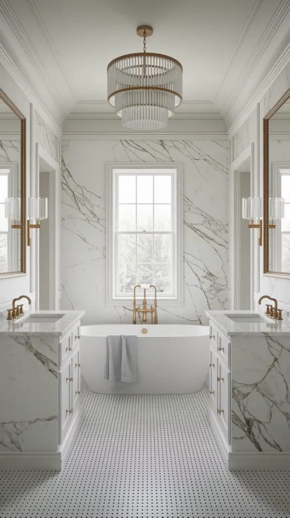 Luxurious Marble Bathroom