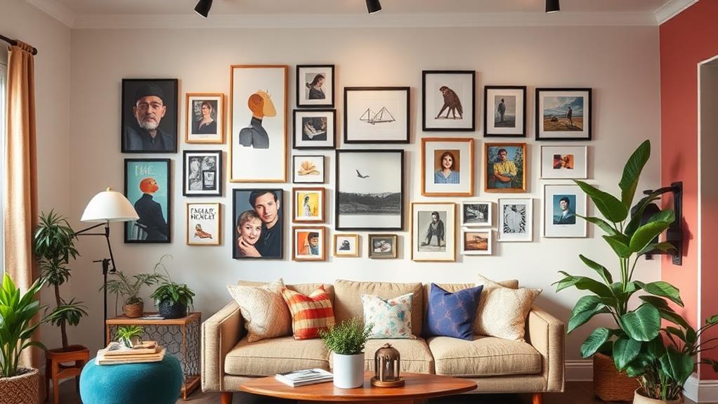 customizable art display spaces