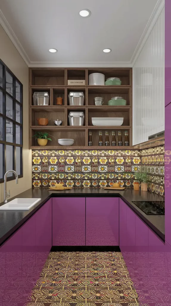 Functional Nigerian kitchen interior