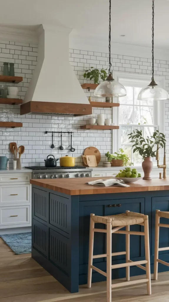 Sage green kitchen cabinets with new hardware