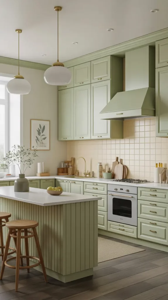 Soft Kitchen Color Schemes