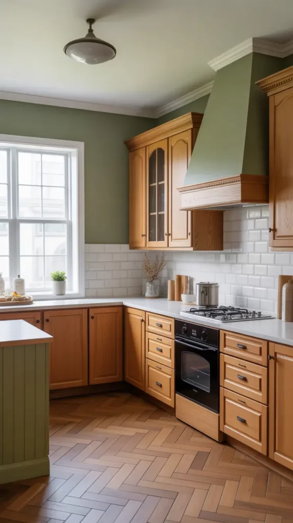Oak Cabinets Kitchen Colors