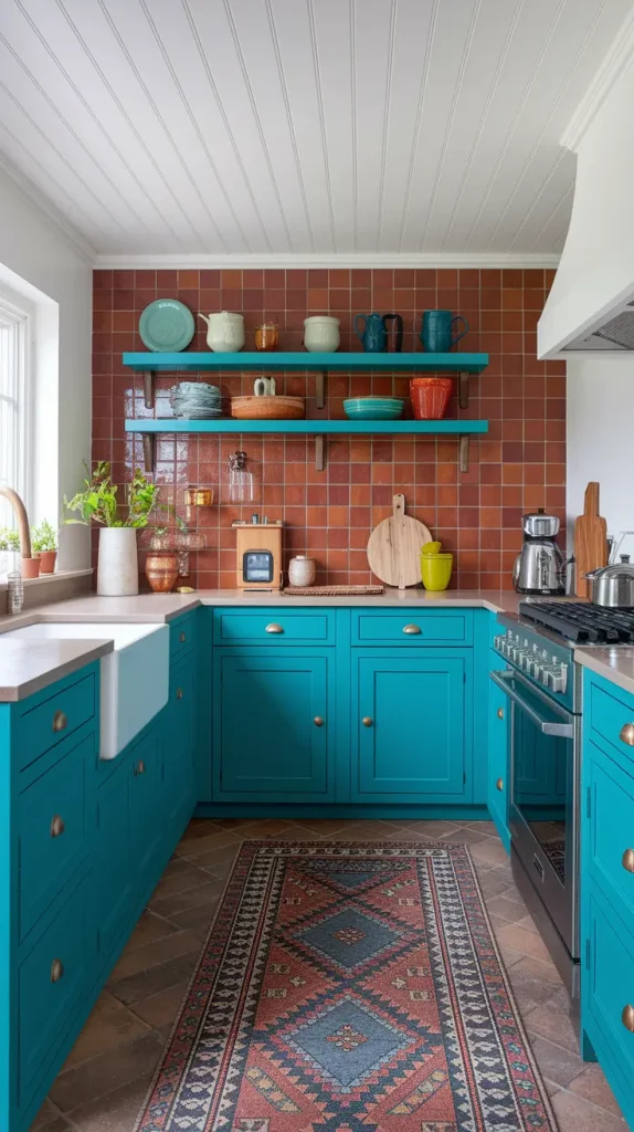 Unique Kitchen Color Pairings