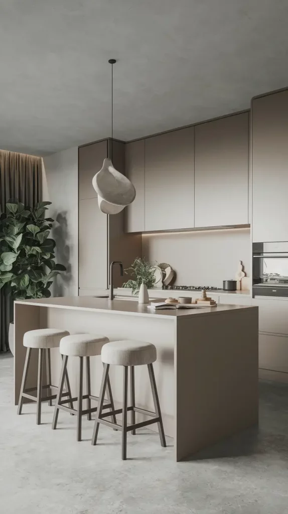 Monochrome Kitchen Colors