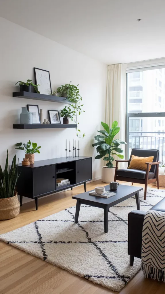 30 Black Living Room Ideas To Style A Modern, Cozy, And Bold Space