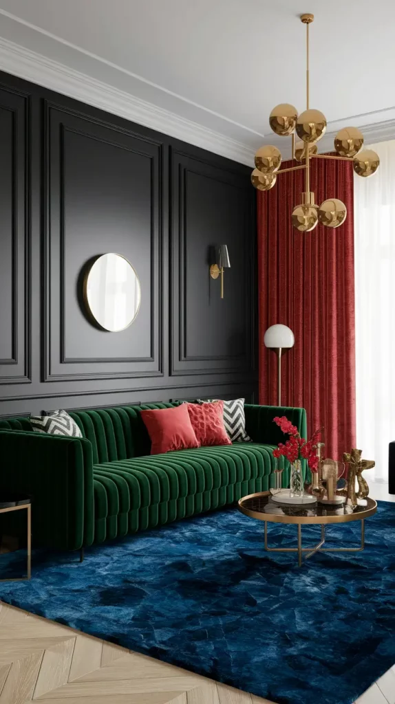 30 Black Living Room Ideas To Style A Modern, Cozy, And Bold Space