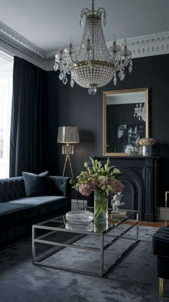 30 Black Living Room Ideas To Style A Modern, Cozy, And Bold Space