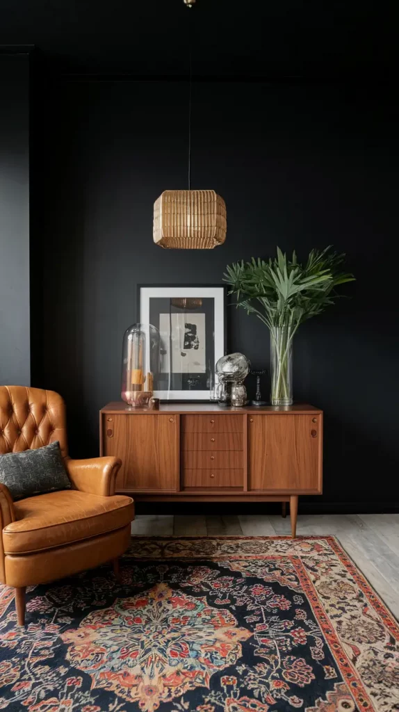 30 Black Living Room Ideas To Style A Modern, Cozy, And Bold Space