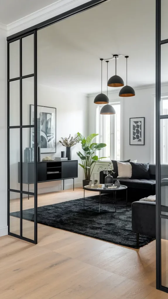 30 Black Living Room Ideas To Style A Modern, Cozy, And Bold Space