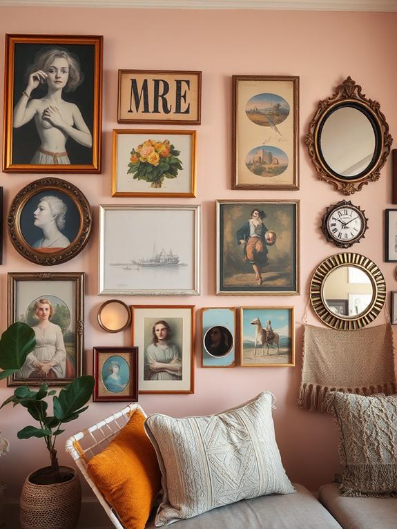 diverse artistic display showcase