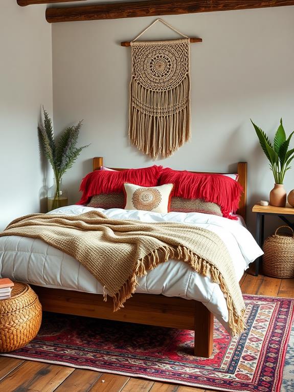 bohemian style decorative elements