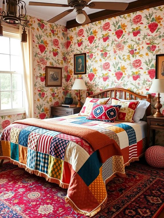 vibrant designs and textures