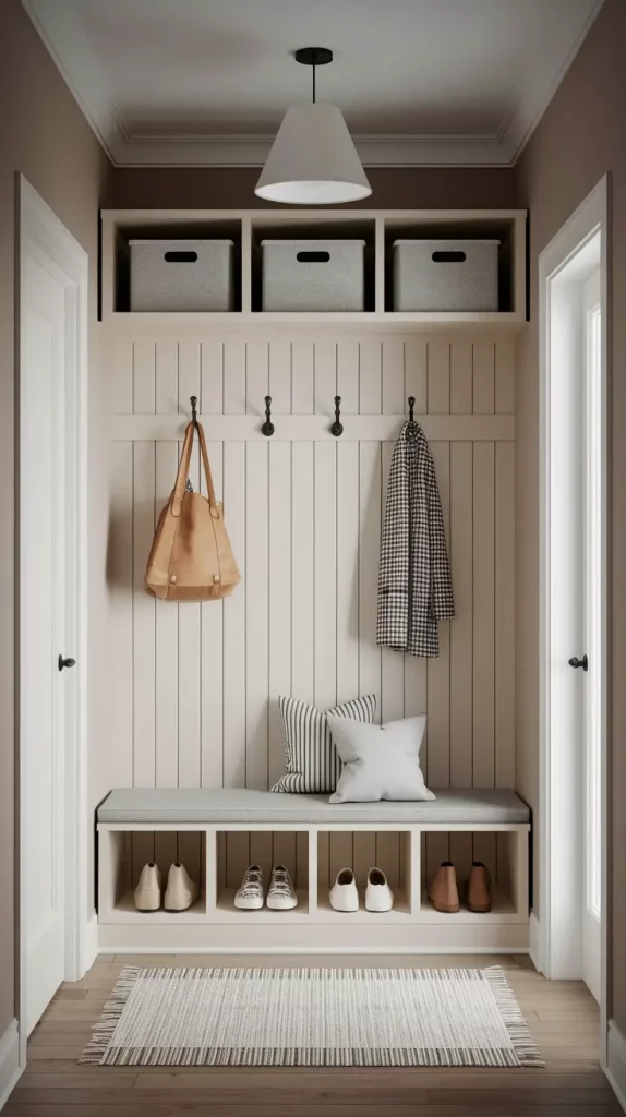 28 Stylish Small Entryways Ideas To Maximize Space With Smart Storage & Decor